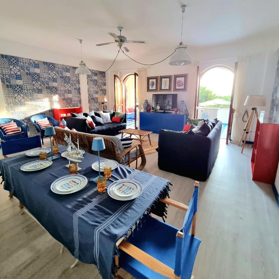 Vista Mare Su Tre Piani Con Giardino Villa Falerna Eksteriør bilde